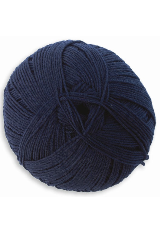 Navy 4ply Navy Merino Yarn