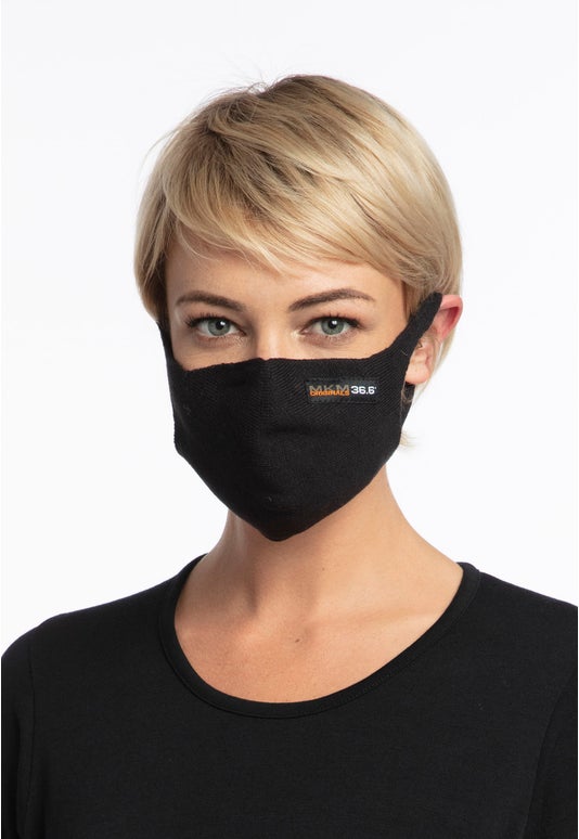 Black Coolmax Face Mask