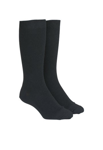 Black Health Socks Extra Wide