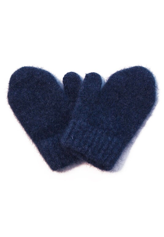 Denim Kids Merino Possum Mittens