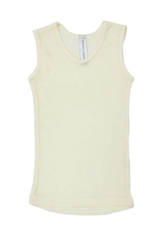Ivory Kids Merino Singlets