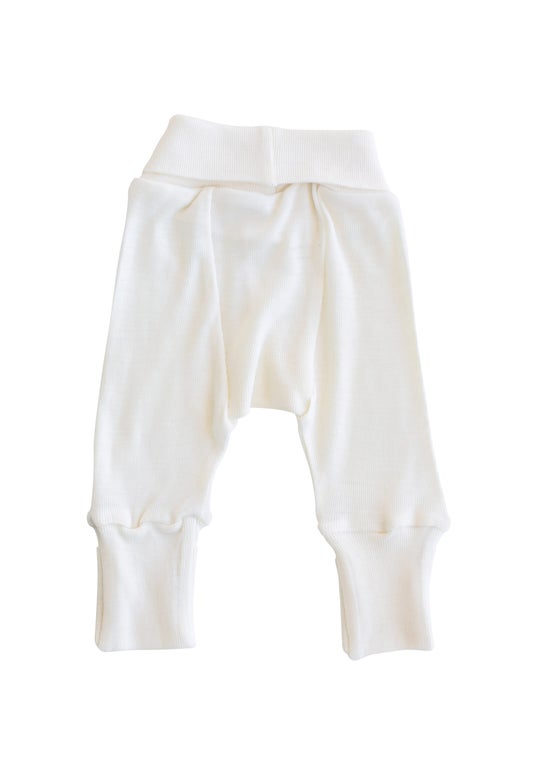 Ivory Merino Babies Leggings