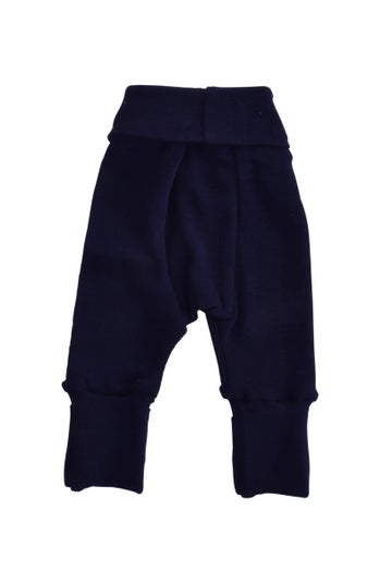 Navy Merino Babies Leggings