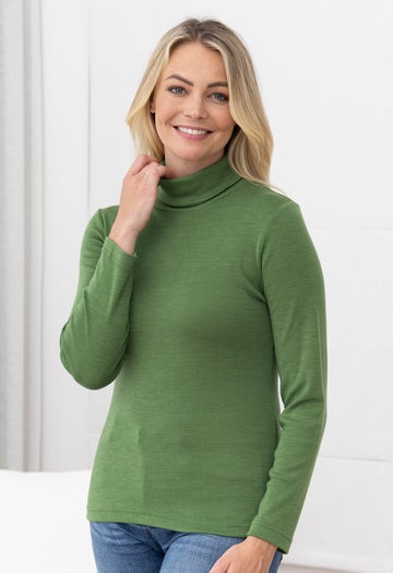 Vine Merino Bay Road Polo Neck