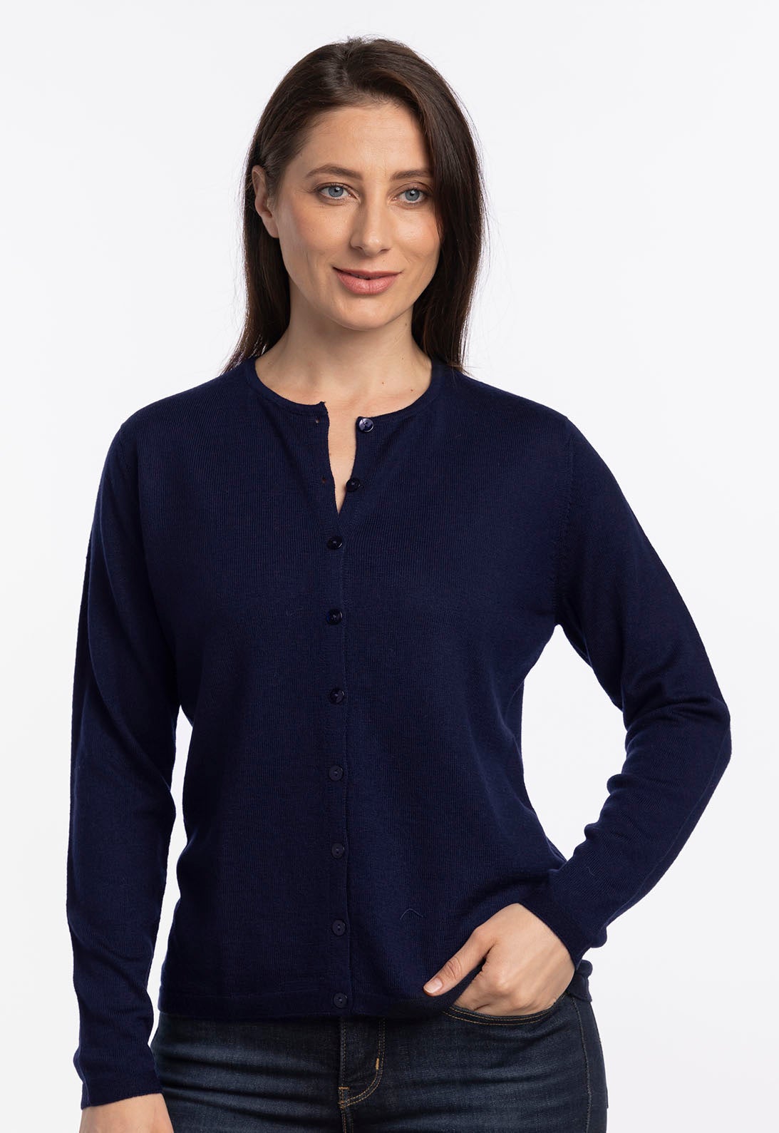 Blue cardigan nz deals