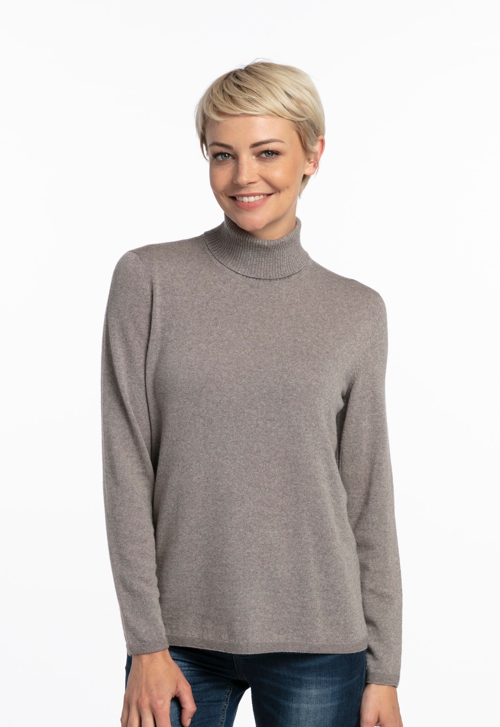 Merino Classic Polo Neck Sweater