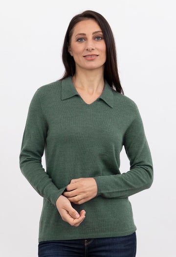 Fern Merino Collared Sweater