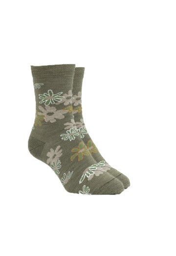 Sage Merino Cosmos Sock