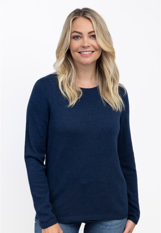 Midnight Merino Crew Sweater