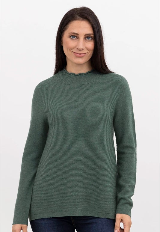 Fern Merino Mayfair Turtle Sweater