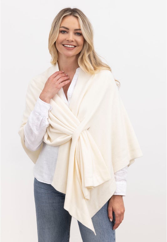 Natural Merino Noto Wrap