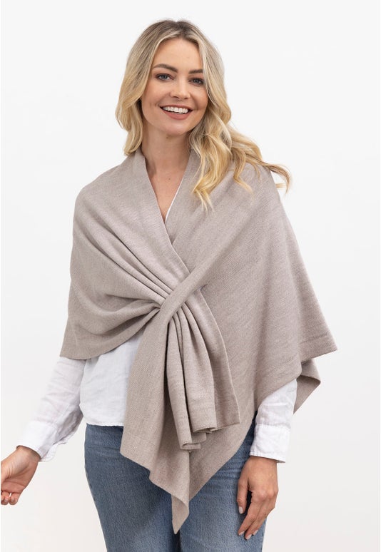 Sand Merino Noto Wrap