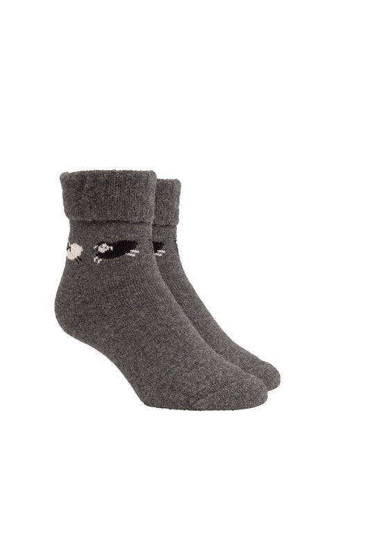 Pebble Merino Possum Bed Sock