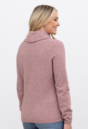 Lily Merino Possum Cowl Neck Sweater