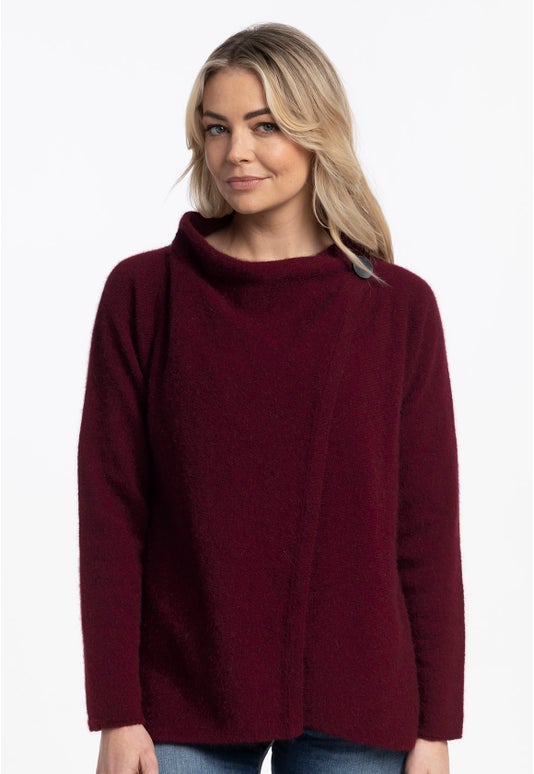 Pinot Merino Possum Enfold Jacket
