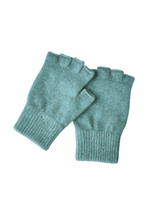 Topaz Merino Possum Fingerless Gloves