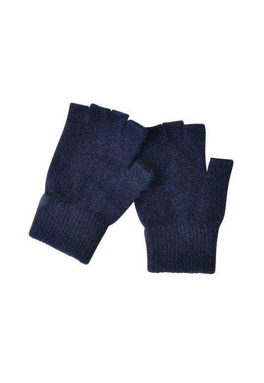Twilight Merino Possum Fingerless Gloves