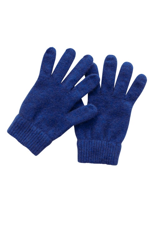 Cornflower Merino Possum Gloves