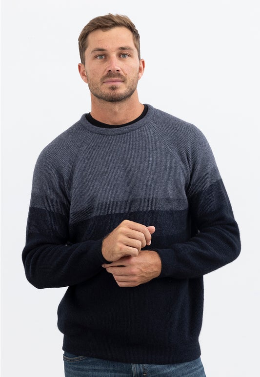 Sky Merino Possum Gradient Sweater