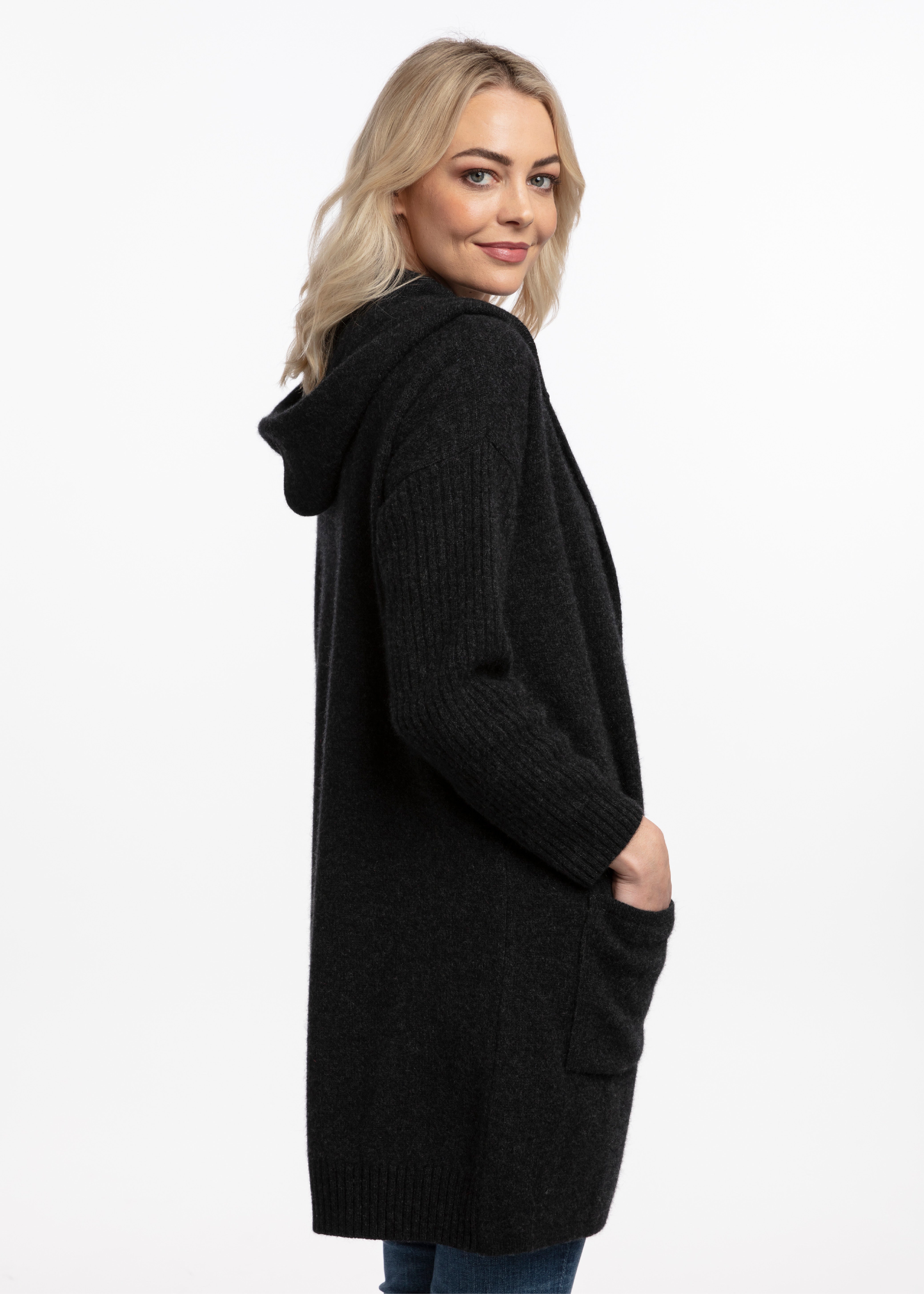Hooded cardigan nz outlet