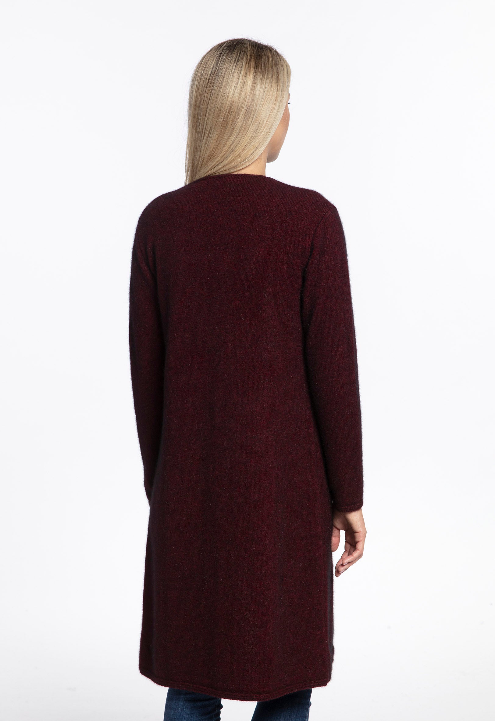 merino longline cardigan