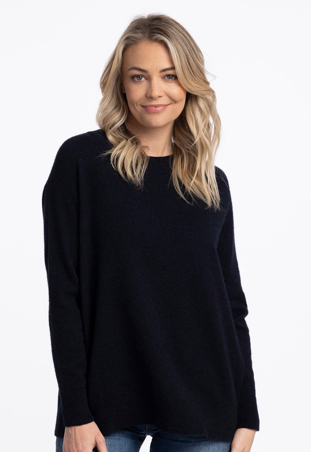 ENNYO スタイリスト私物MERINO WOOL SWEATER BLACK