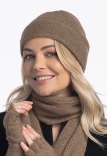 Mink Merino Possum Plain Beanie