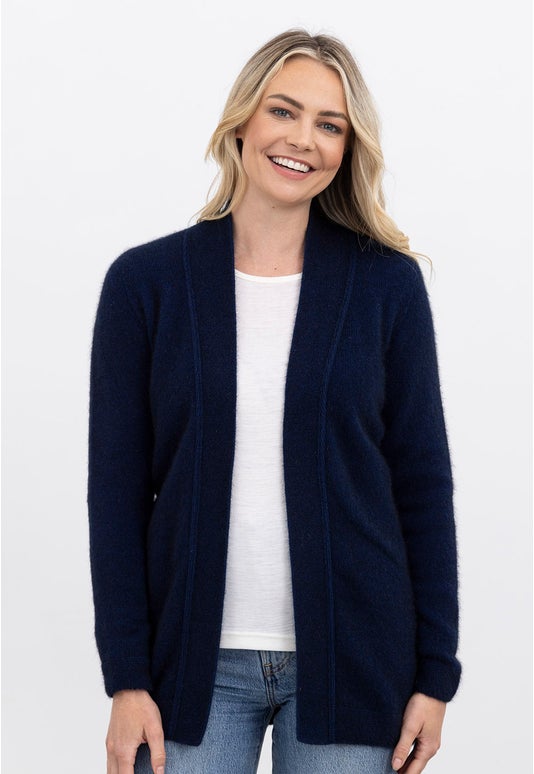 Merino Possum Relaxed Jacket Midnight
