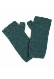 Mist Merino Possum Short Wristwarmers