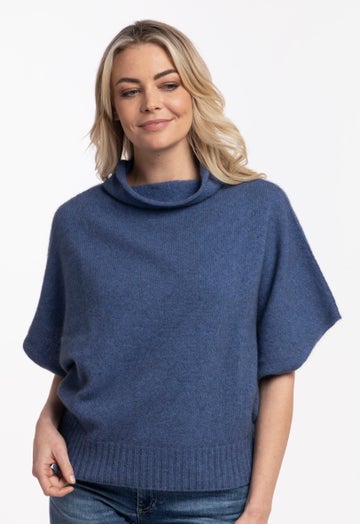 Orchid Merino Possum Shrug Sweater
