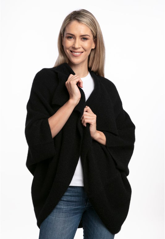Black Merino Possum Takahe Cape