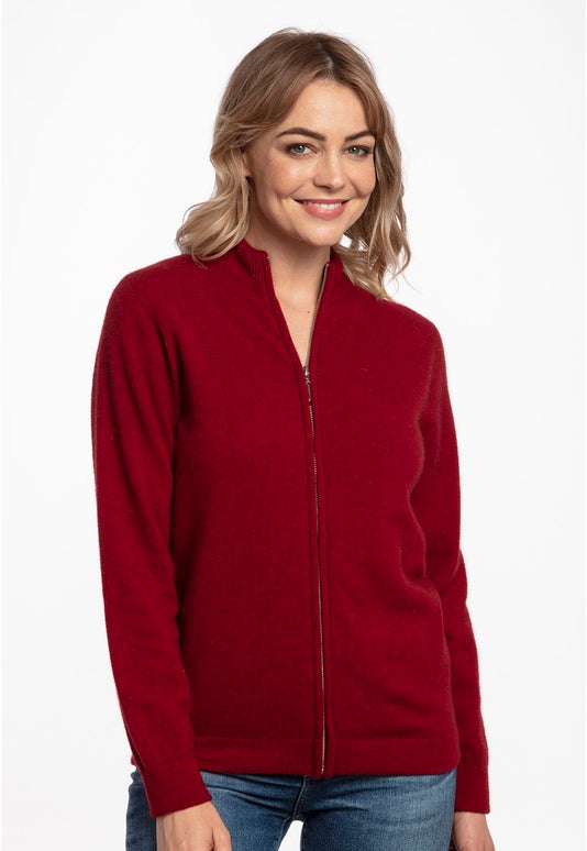 Berry Merino Possum Utiku Jacket