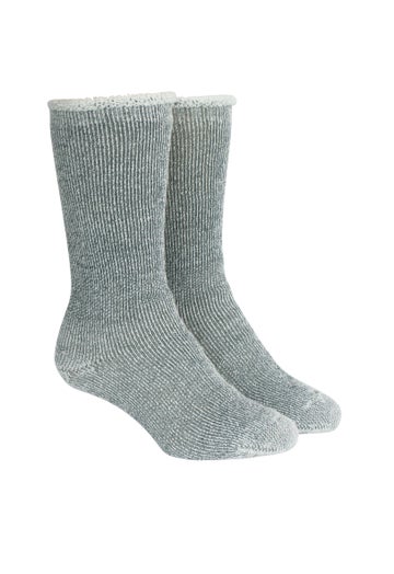 Grey Merino Thermal Socks