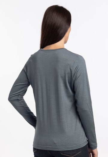 Pewter Merino Twc Crew Neck