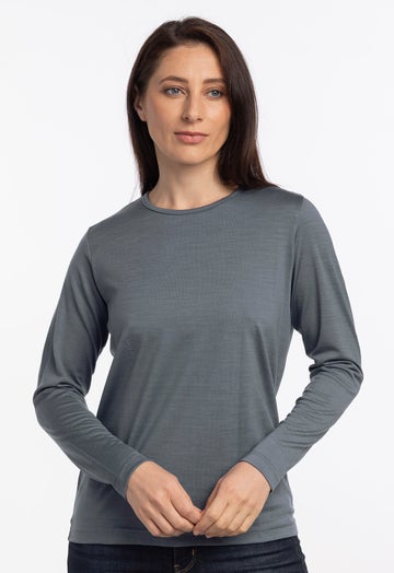 Pewter Merino Twc Crew Neck