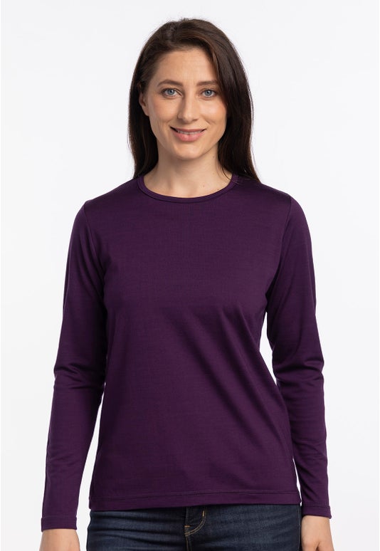 Plum Merino Twc Crew Neck