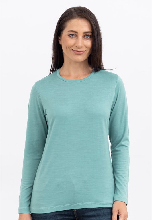 Seafoam Merino Twc Crew Neck