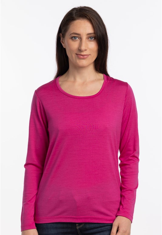 Hot Pink Merino Twc Semi Scoop