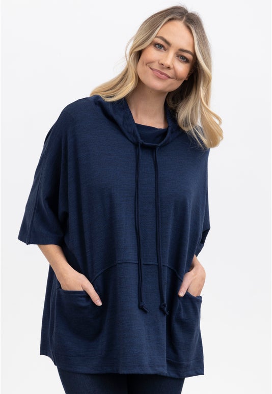 Midnight Merio Leisure Poncho