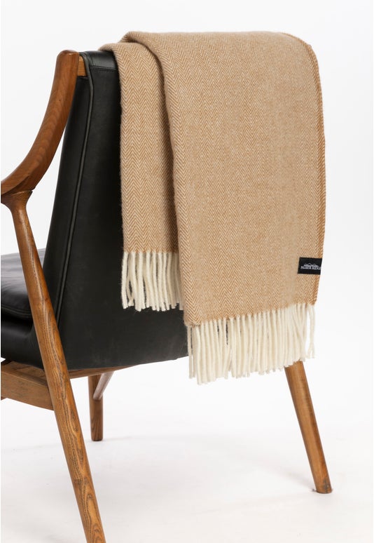 Jelly Palliser Ridge Herringbone Blanket