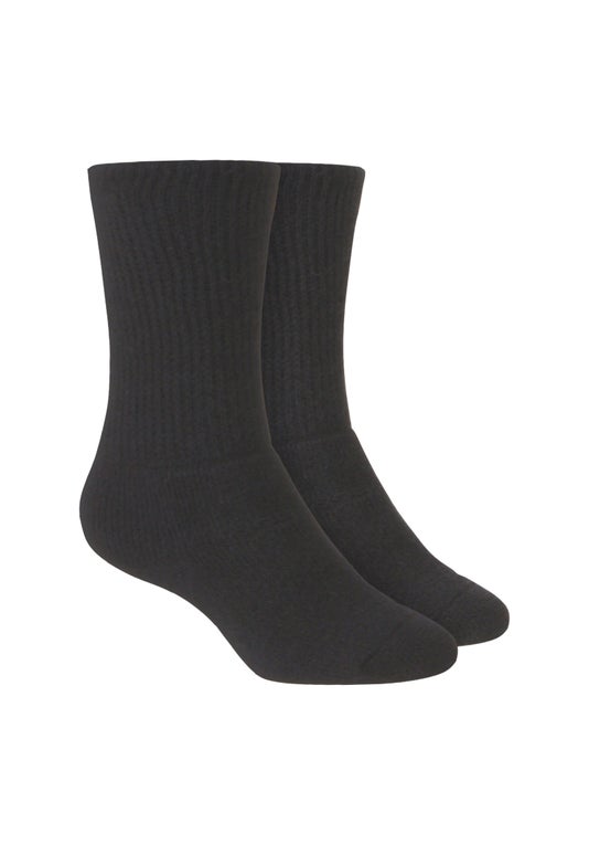 Black Possum Comfort-top Socks