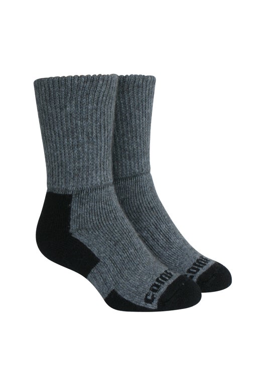 Graphite Possum Comfort-top Socks