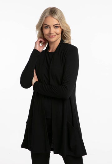 Black Suzannes Merino Jacket