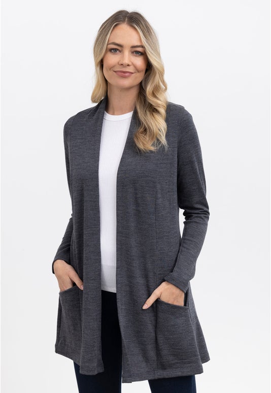 Charcoal Suzannes Merino Jacket