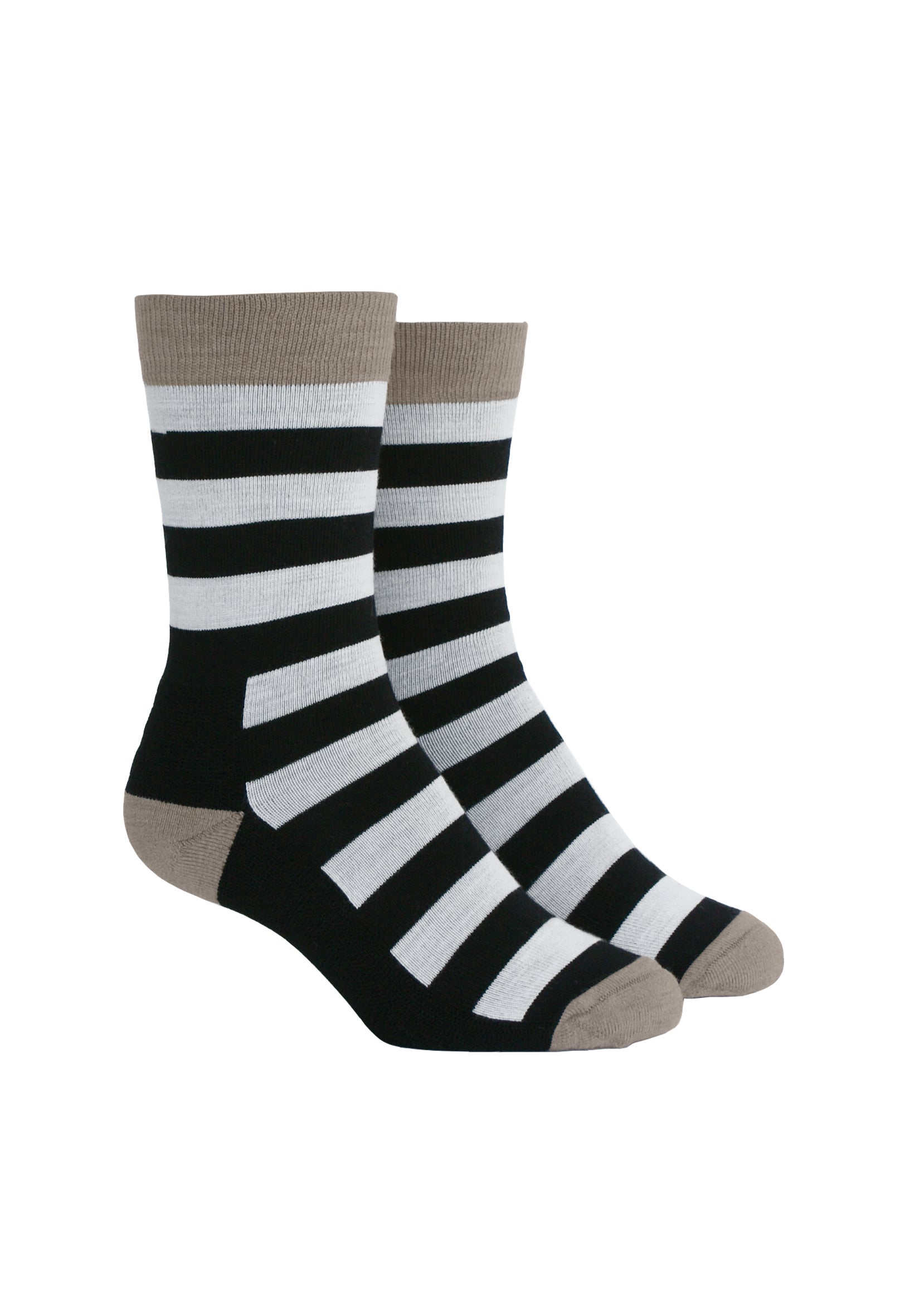 Womens Cushioned Sole Socks Black Womenswear The Wool Company