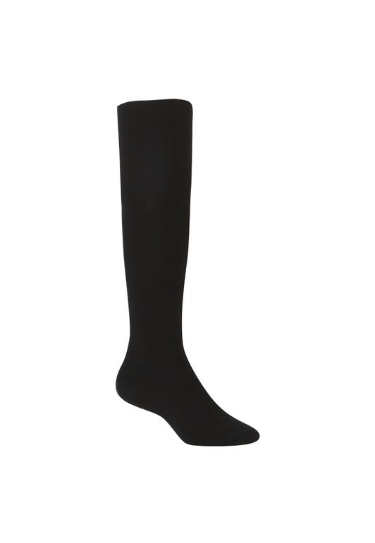 Black Women's Merino Boot Socks