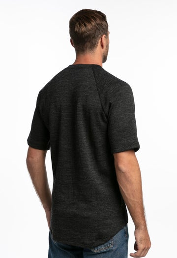Charcoal Wool Farmers Tee