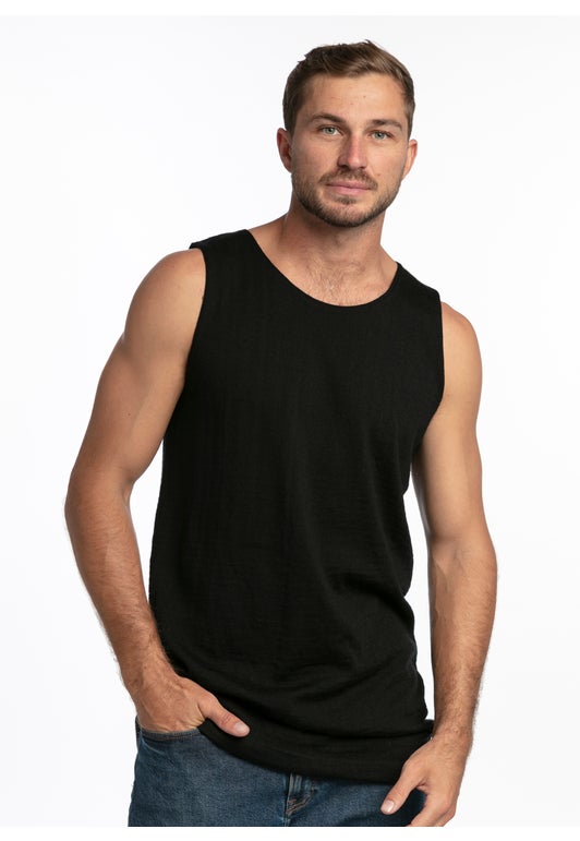 Black Work Singlet